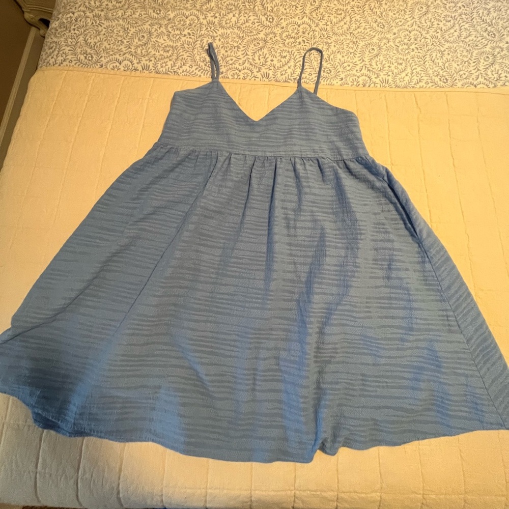 Little lies blue babydoll dress